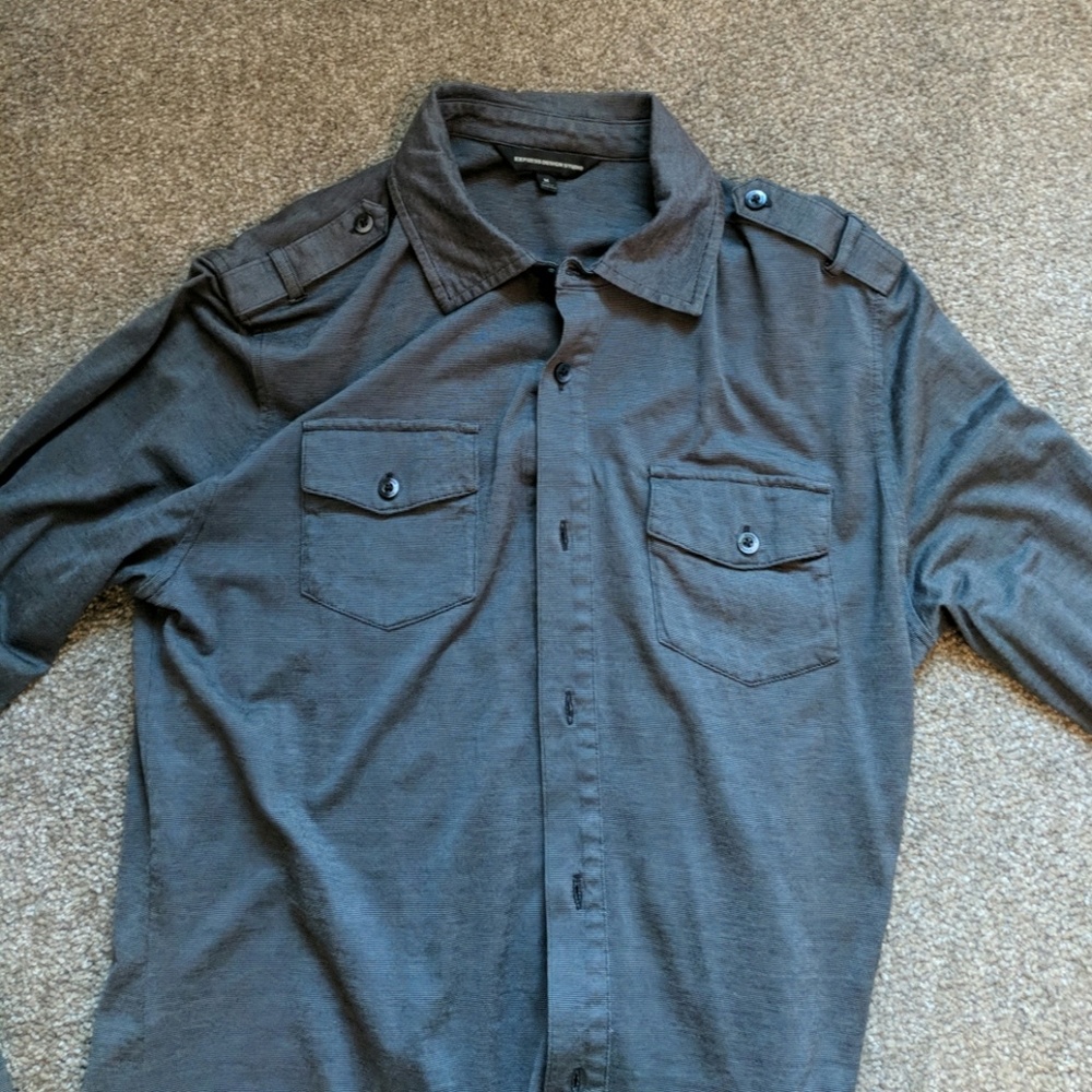 Mens medium Express dress shirt